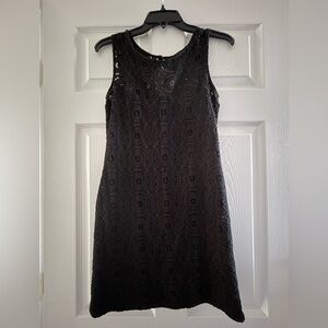 Medium As U Wish Black Sleeveless Lace Dress